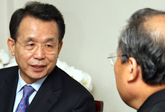 한승수 총리, 천주교 예방
