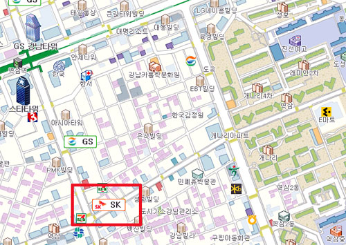 강남주유소 이미지