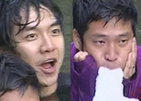 '1박 2일', 살떨리는 계곡입수 대결 '찌릿'