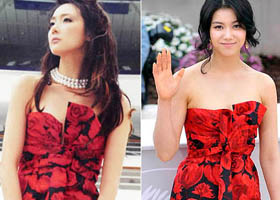 최지우 vs 김옥빈, 장