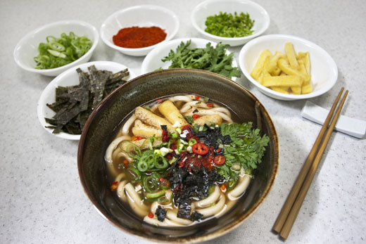 '옛날 우동' 맛있게 끓이기