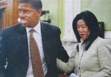 미셸 리 교육감, NBA 스타 출신 시장과 열애중