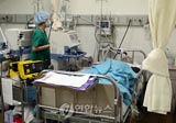 사격장 화재 부상자 '생사 고비'..가족들 애간장