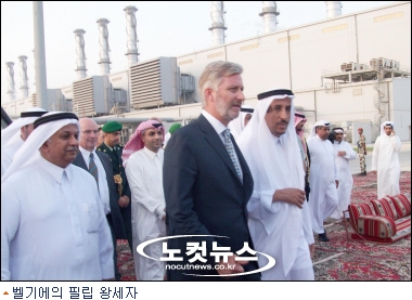 현대重 사우디 현장, 국가원수급 VIP 방문 이어져