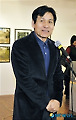 스크린쿼터 기금마련전에서 인사말하는 안성기
