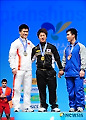 77kg 용상 금메달 차지한 한국 사재혁