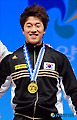 77kg 용상 금메달 차지한 사재혁