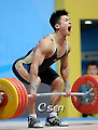 [사진]'세계신기록을 달성한 루샤오쥔의 포효'