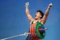 루시아오준 77kg 세계신 환호