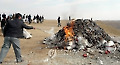 AFGHANISTAN SMUGGLED GOODS DESTROYED