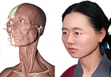 1500년전 16세 순장여성 복원인체