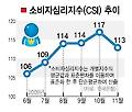 소비심리 8개월만에 한풀 꺾였다