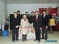경북관광개발공사, 사랑의 쌀 75포대 전달