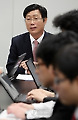 간담회 갖는 이윤호 주러시아대사
