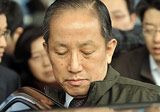 백령도 사고 현장으로 향하는 김태영 국방부 장관