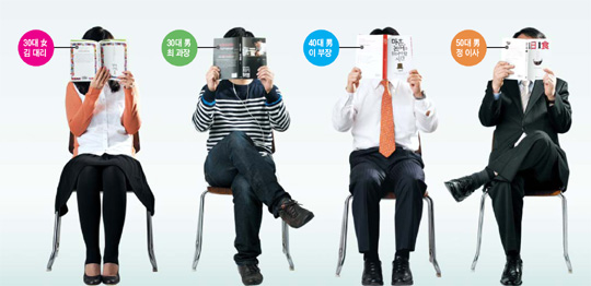 당신의 회사 동료들은 ○○○○을 읽고 있다